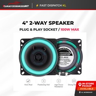 VORTEQ Roadstar(READY STOCK) 2pcs 1pair VO-402 ROADSTAR 4" 2 way SPEAKER