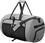 80L Duffle Bag for Travel (Gray)