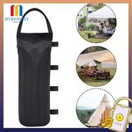 MYRONGMY 1/4Pcs Garden Gazebo Foot Leg, with Handle Black Tent Sandbag, Portable Canopy Weights Sand Bag Camping