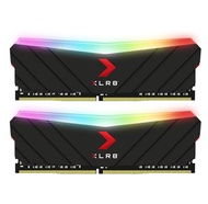 16GB (8GBx2) DDR4 3200MHz RAM (หน่วยความจำ) PNY XLR8 GAMING EPIC-X RGB (BLACK) (MD16GK2D4320016XRGB)