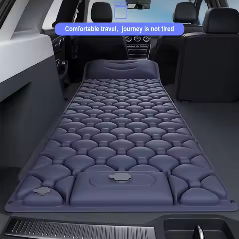 High-quality Car Inflatable Bed Foldable Car Travel Bed Camping Bed Car Converted Bed Trunk Leveling