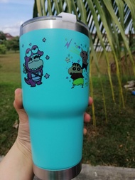 Crayon shinchan thermos mug 蜡笔小新冰霸杯900ml