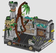 拆售 77015 LEGO 樂高法櫃奇兵 印第安納瓊斯 只賣金像神廟第二部分 無人偶 第4~6包