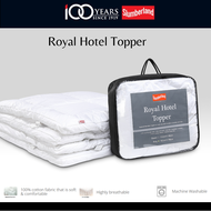 Slumberland Royal Hotel  Mattress Topper | 100% Satin Cotton