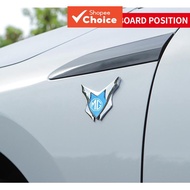 3D Metal Car Stickers and Accessories for MG ZS HS GT MG3 MG5 MG6 MG7