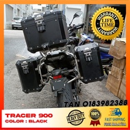 LIFETIME WARRANTY High Quality YAMAHA MT09 TRACER 900GT FULL ALUMINIUM SIDE BOX ALUMINIUM BOX TOP BOX