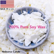 100% Pure Natural Soy Wax (USA) 大豆蜡 | Candle Making | Lilin Soya | GOLDEN 464 made in UNITED STATE