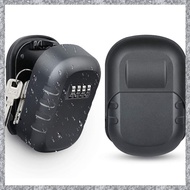 (TFAW) Key Lock Box Wall Mount 4 Digit Combination Weatherproof Key Storage Lock Box Large Capacity
