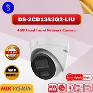 【Ready Stock】HIKVISION DS-2CD1343G2-LIU 4MP Fixed Turret Network Camera