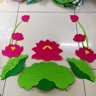Uncle Ho's photo lotus - Preschool decorations