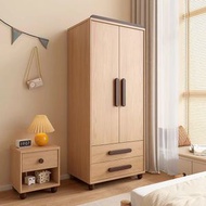 Carpenter - 兩門三門衣櫃現代簡約二門三門掩門衣櫃小戶型兒童組合衣櫃80CM（兩門衣櫃）