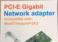 2 手 PCI-E Gigabit Network adapter 網路卡