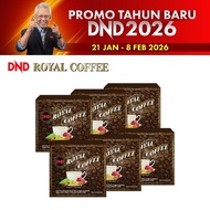DND Royal Coffee + Sacha Inchi, Lingzhi & Ginseng (6 Kotak)