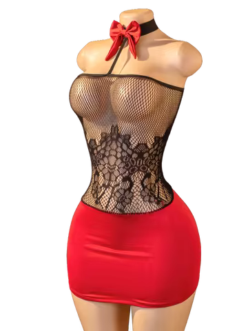 Women Hip‑Wrap Secretary OL Costume Set, Role‑Play Outfit for Evening Themed Party Occasions (One Si