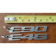 BMW E46 E90 Stainless Steel Key Rings