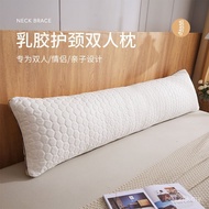 180cm Pillow Core Double Cervical Spine Pillow Integrated Sleeping Latex Long Strip Couple Parent-Ch
