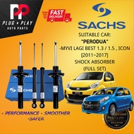 SACHS PERODUA MYVI LAGI BEST 1.3 /1.5 , ICON (2011-2017)  STOCK ABSORBER (FRONT SET) ORIGINAL IMPORT