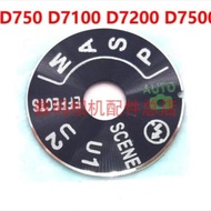 Nameplate Turntable Patch for Nikon D750 D7100 D7200 D7500 Top Cover Mode Turntable Signboard