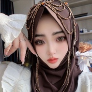 【HOT】 Hijab Women Shawl Headscarf Freeshipping Luxury Tassels Chiffon Scarf Malaysia Prayer Kufi Sau