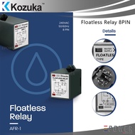 KOZUKA FLOATLESS RELAY 240VAC AFR-1 8PIN