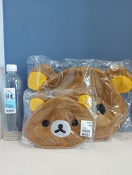 日本 拉拉熊 造型洗衣袋大+小 懶懶熊