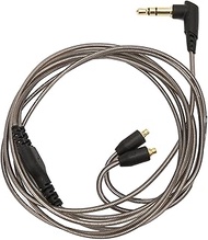 WOHPNLE Earphone Replacement Cable, MMCX to 3.5mm IEM Cord with Gold Plated Plug Braided in Ear Moni