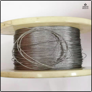 [wzon] 50M/100M 1.2mm Diameter 7X7 Construction 304 Stainless steel Wire rope Alambre Softer Fishing