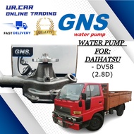 GNS WATER PUMP DAIHATSU DV58A 2.8D 100% HIGH QUALITY READY STOCK IN MALAYSIA