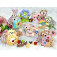 Duffy and Friends Donut Keychain "Filled with Joy"