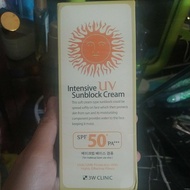 Sunscreen 3wc intensive uv sunblock cream 70ml