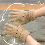 Fall/winter Gloves Warm Fashion Gloves Windproof Padded Abrasion Resistance Split Finger