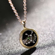 十二星座 項鍊 情侶對鍊 女款 中性項鍊 個性飾品 頸鍊