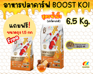 📦 🦪สูตรหอยแถมถุงเล็ก 🍯สูตรน้ำผึ้ง แถมกระบอกน้ำ] Boost Koi อาหารปลาคาร์ฟ🦪สูตรหอยนางรม🍯สูตรน้ำผึ้ง (Gr