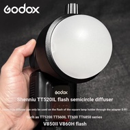 Godox TT600 TT600S Flash Dedicated Magnetic Semicircle Diffuser Ball Diffuser (Practical Diffuser)