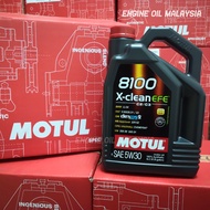 8100 X-clean EFE  5W-30  Gasoline & Diesel lubricant 100% SYNTHETIC 5L