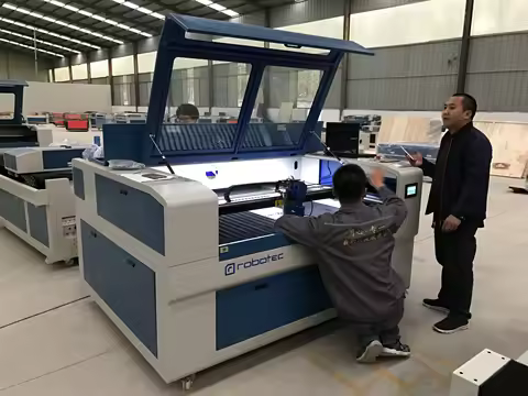 High configuration Co2 Laser Engraving Machine RECI 130W W6 220V Metal Steel Cutting Machine CW5200 