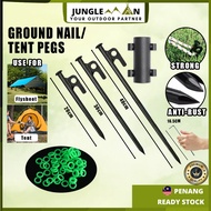 JUNGLEMAN Tent Peg Camping 20cm 30cm 40cm Paku Khemah