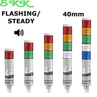 1 / 2 / 3 / 4 Layer 40mm LED 24V 240V Flashing / Steady Brightness Tower Light with Buzzer