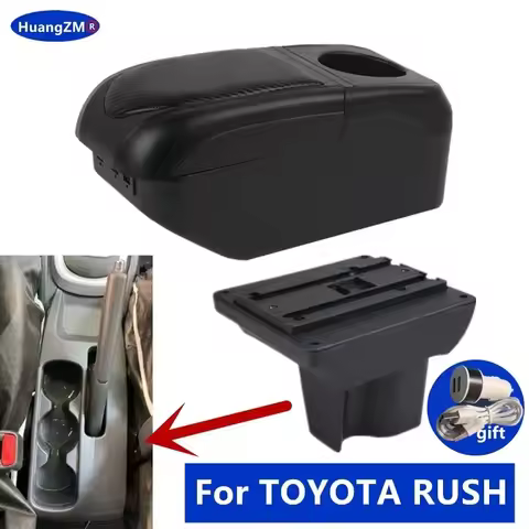 For TOYOTA RUSH Armrest Box For Toyota Avanza Rush Aruz Car Armrest box Dedicated Retrofit Interior 