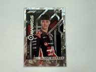 Topps F1 2025 Turbo Attax | #285 Oliver Bearman Topps Awards Diamond 06/75
