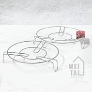 Stainless Steel Steamer Rack Stand Multi Purpose Stand Wok Stand