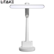 Led Desk Lamps With Pen Phone Holder 3 Colors Adjustable Brightness Touch Control Kids Study Lamp For Home Office Dormitory