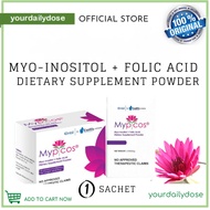 MYPICOS MYO-INOSITOL + FOLIC ACID DIETARY SUPPLEMENT POWDER 1 SACHET