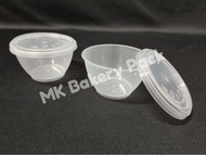 MS W2 / FC200 Round Plastic Food Container (50pcs±) / Plastic Container / Round Container