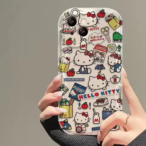 Hello Kitty Kuromi Dog Case For Honor X8 X7 X6 X6S X8A X7A X6A X7B X8B X9B X9 9X Honor 20 50 70 90 L