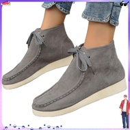 Men's Casual Shoes - Full Beige Casual Shoes - Chungky Wallabee Shoes