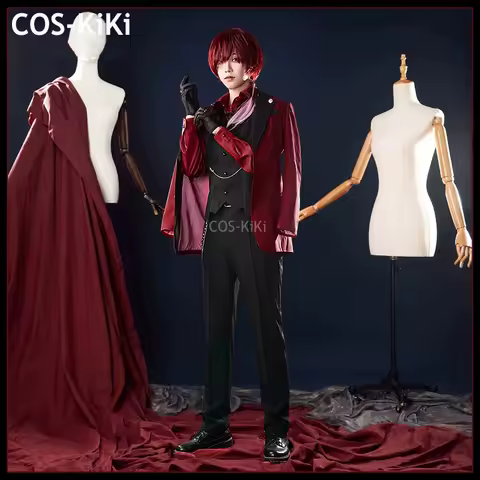 COS-KiKi Vtuber Lauren Iroas 3rd Anniversary New Clothes Game Suit Uniform Cosplay Costume Halloween