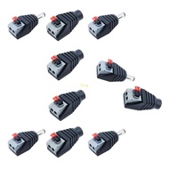 btsg Push Type DC5521 Power Connector Male Female Power Plug For Multiple Devices
