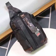 Tumi222318 men's business leisure travel bag women's breast bag leisure Fashion Messenger Bag iPad bag