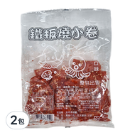 嘉南食品 鐵板燒小卷 風味  140g  2包
